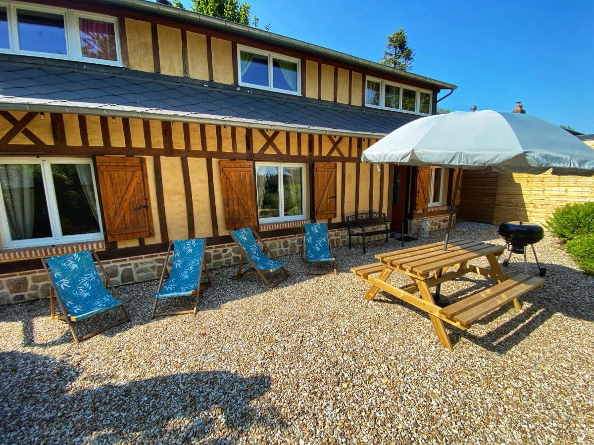 Вилла Le Mesnil Champetre Ouville-la-Riviere Экстерьер фото